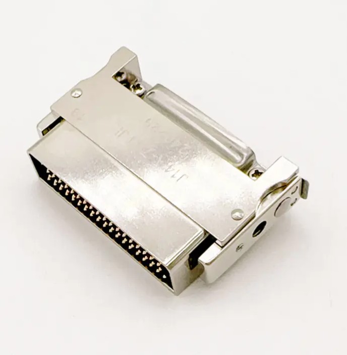 Special treatment of rectangular electrical connector contact parts: gold plating and silver plating technology improves connection stability